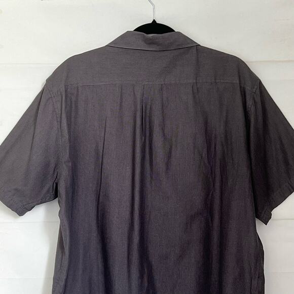 Ben Hogan Men's Shirt Size XL Golf Collection Gray Button Down Short Sleeve - Picture 4 of 8